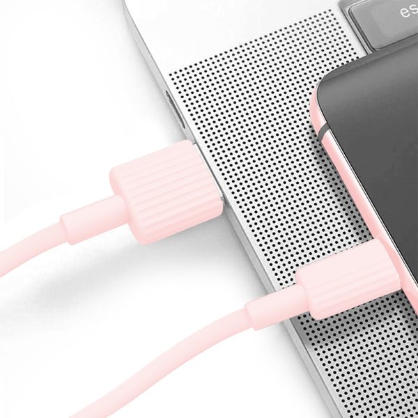 kabel usb usb typ c, do iphone 15, tableta, laptopa, 1 metr, różowy