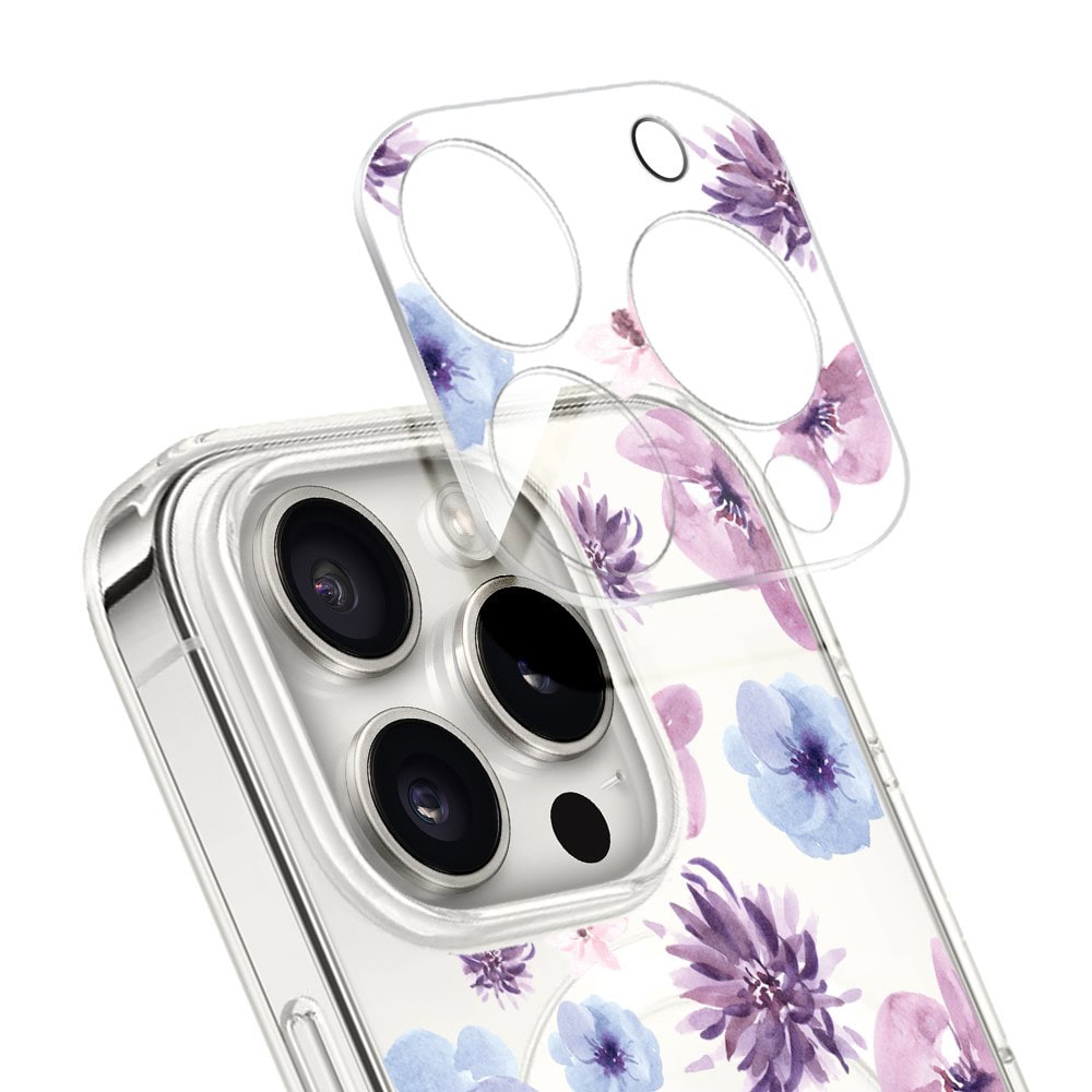 iphone 13 mini pełne szkło hartowane na cały aparat, kamerę, kwiatki akwarelowe (kopia)