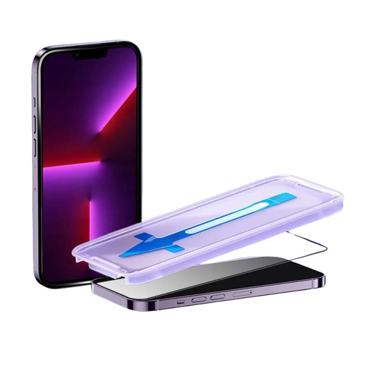 szkło hartowane na ekran 9h do iphone 13 z aplikatorem (kopia)