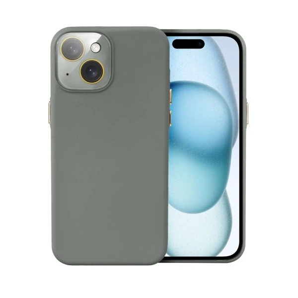 etui do iphone 15 soft silicone protect, z osłoną aparatu, różowe (kopia)