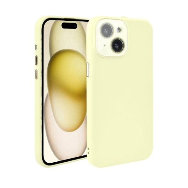 etui do iphone 15 soft silicone protect, z osłoną aparatu, szare (kopia)