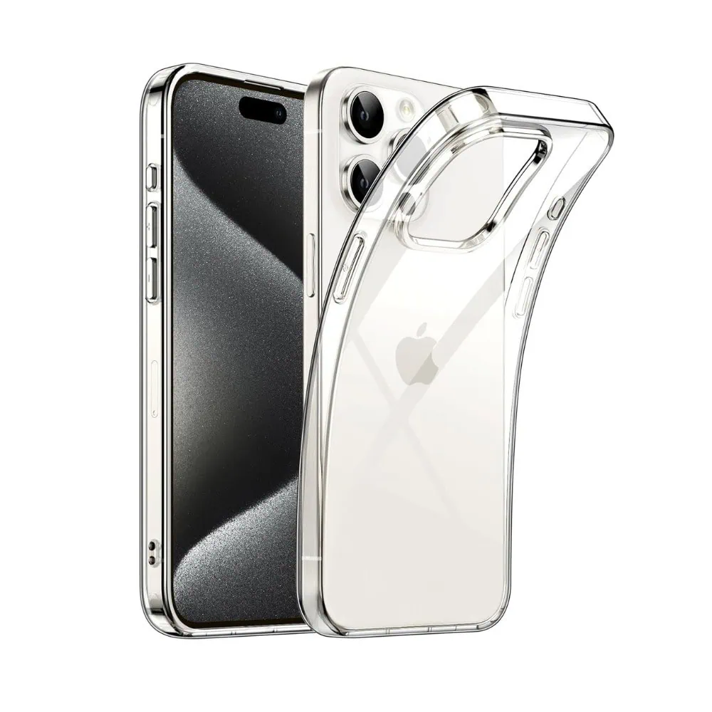 etui do iphone 16 pro max silikonowe, transparentne