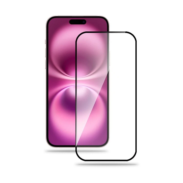 najtrwardsze szkło diamentowe do iphone 16 z krawędziami