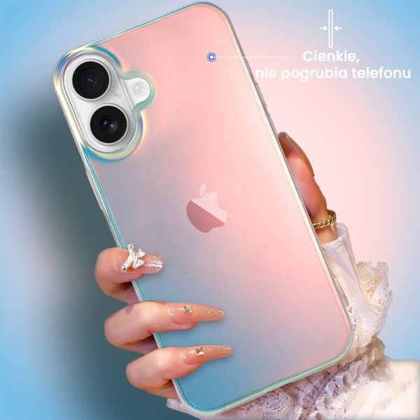 etui do iphone 16 california sunset, zmieniające kolor
