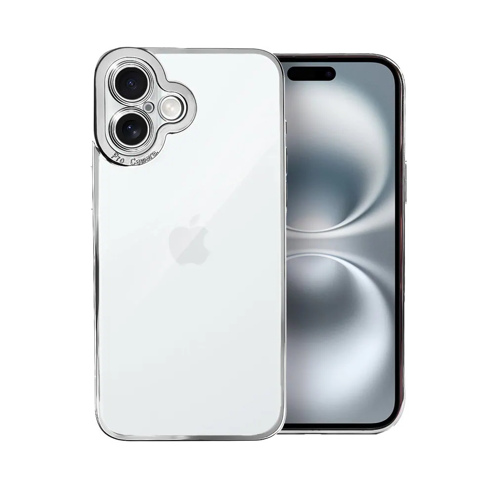 etui do iphone 16 camera high pro z osłoną kamery, różowe złoto (kopia)