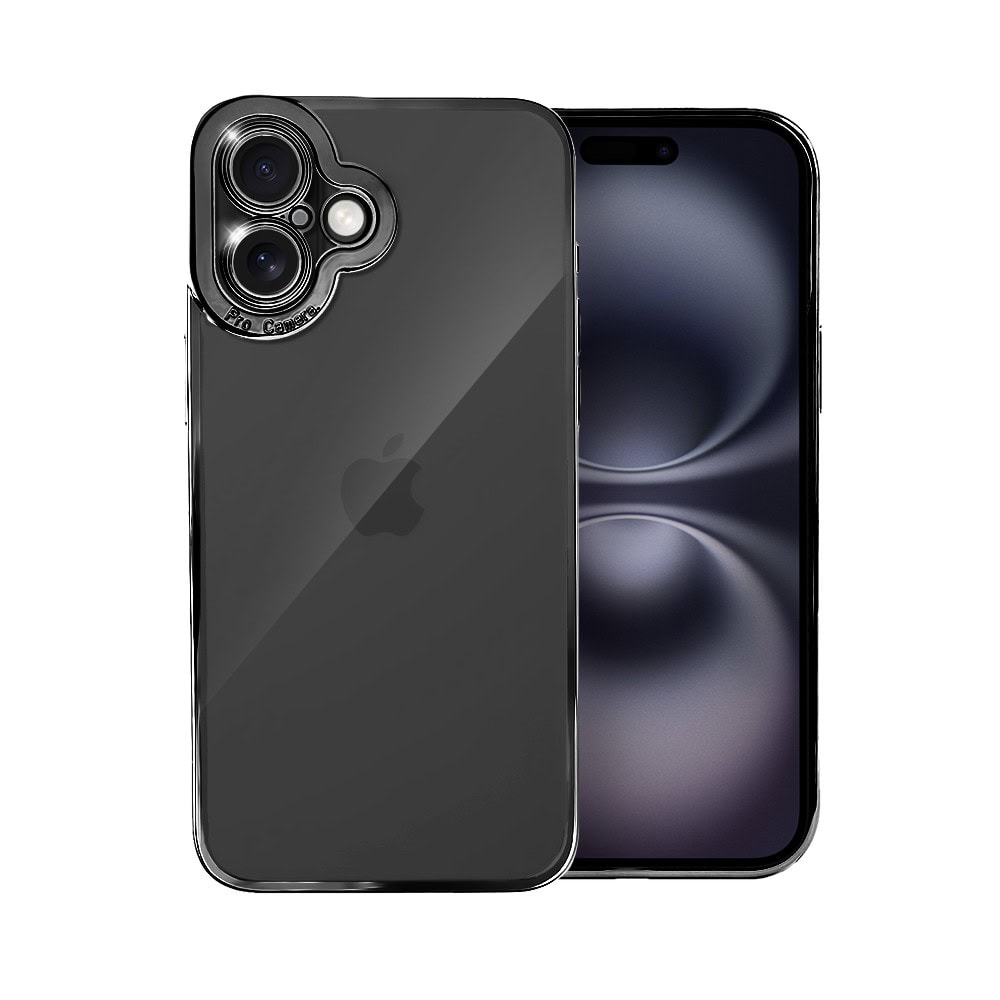 etui do iphone 16 plus camera high pro z osłoną kamery, czarne