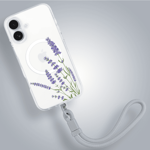 Etui do iPhone 16 lawenda z MagSafe, przeźroczyste (4)