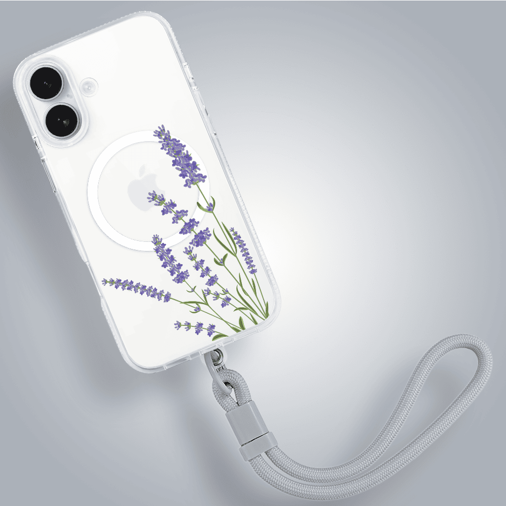 Etui do iPhone 16 lawenda z MagSafe, przeźroczyste (4)