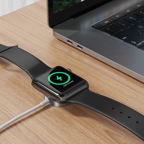 Ładowarka magnetyczna do apple watch usb typ c, 5w, biała