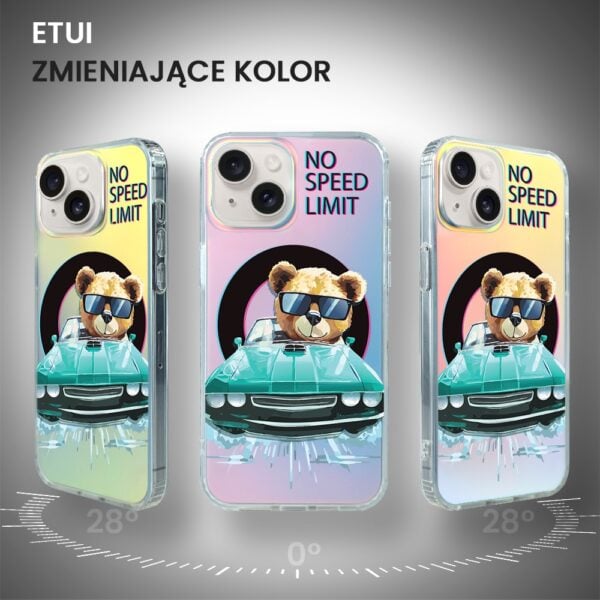 etui do iphone 14 magsafe calibear, graffiti boy, zmieniające kolor (kopia)
