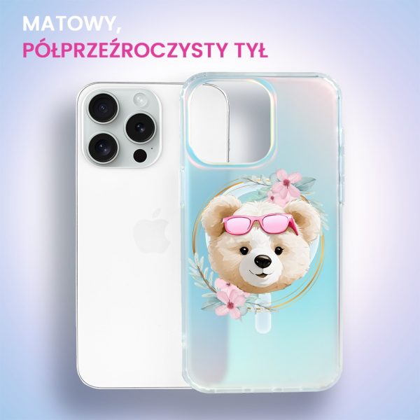 etui do iphone 14 pro magsafe calibear, pink queen, zmieniające kolor (kopia)