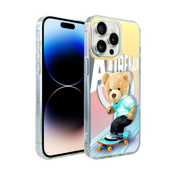 etui do iphone 14 pro max magsafe calibear, adrenalin, zmieniające kolor