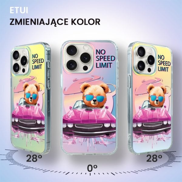 etui do iphone 14 pro max magsafe calibear, graffiti boy, zmieniające kolor (kopia)