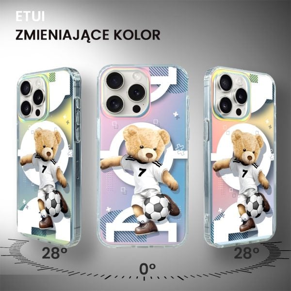 etui do iphone 15 pro max magsafe calibear, blue car, zmieniające kolor (kopia)