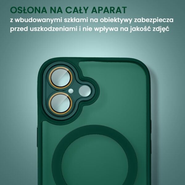 etui do iphone 16 color flush z magsafe, z osłoną aparatu, granatowe (kopia)