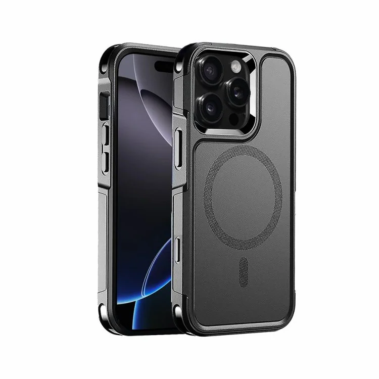 etui do iphone 16 pro max smart armor pancerne z magsafe, czarne