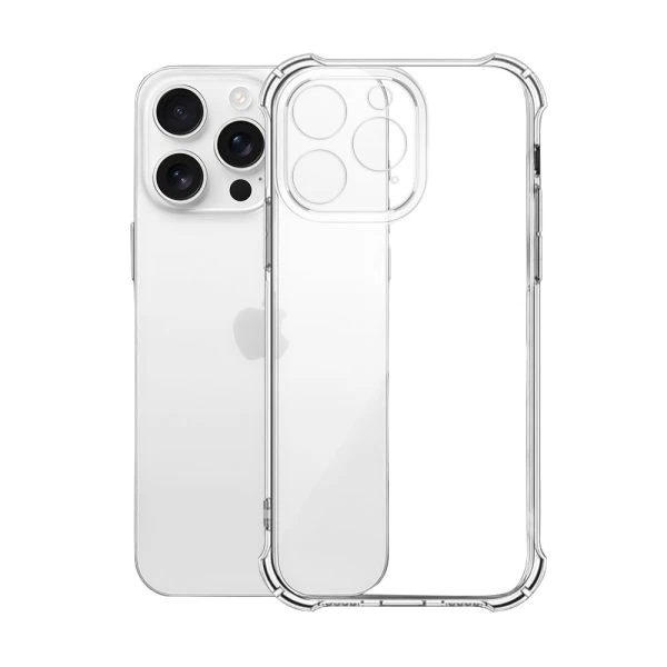 etui do iphone 16 plus pancerne anti shock ze wzmocnionymi krawędziami, przeźroczyste (kopia)