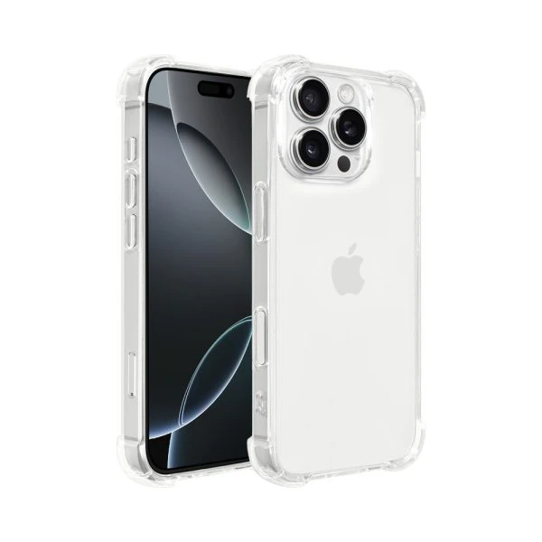 etui do iphone 16 plus pancerne anti shock ze wzmocnionymi krawędziami, przeźroczyste (kopia)