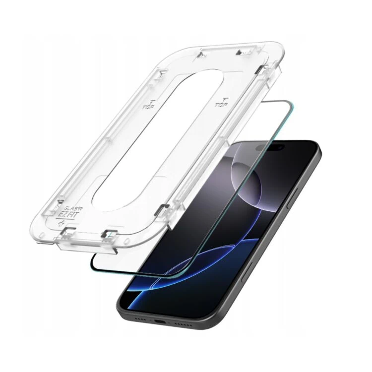 szkło hartowane na ekran 9h do iphone 16 pro z aplikatorem