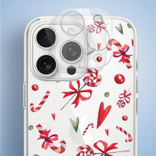 Etui na iPhone z bożonarodzeniowym wzorem.