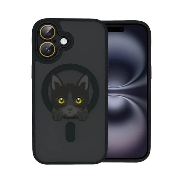 Etui na telefon z kotem.
