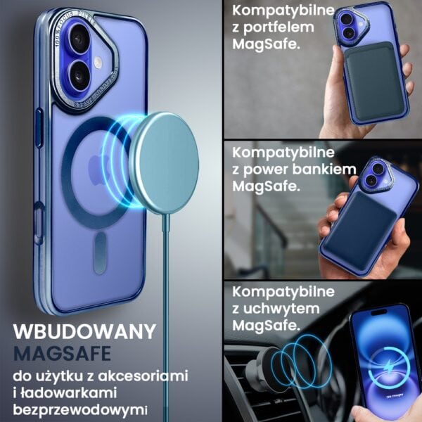 Etui na telefon z ładowaniem MagSafe.