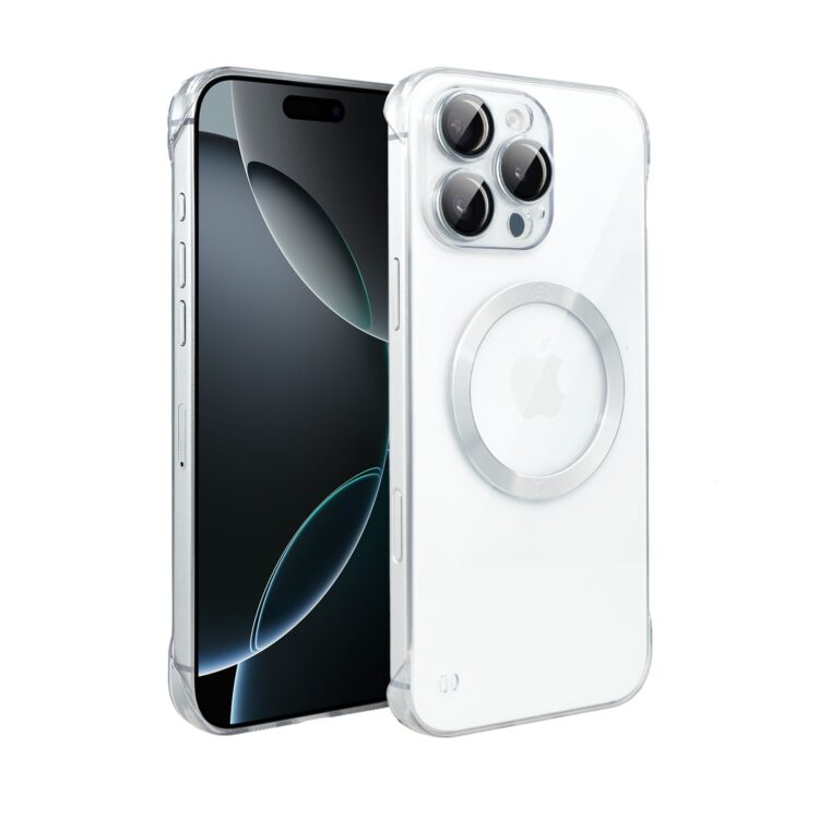 Etui do iPhone 16 Pro MagSafe Luxury Protect Lite, hybrydowa ochrona kamery, przeźroczyste (4)