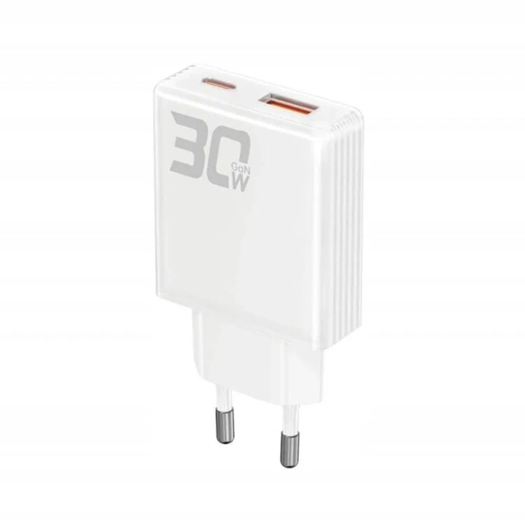 Ladowarka-sieciowa-Ultra-Slim-na-dwa-porty-USB-i-USB-Typ-C-PD-30W-cienka-biala-nowe