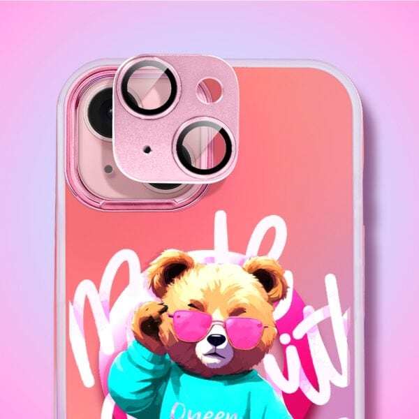 Etui do iPhone 15 MagSafe Bear With Me, Pink Queen, głęboki mieniący się kolor, różowe ombre (7)