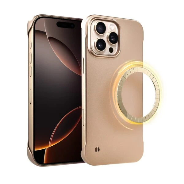 Etui do iPhone 16 Pro Max Skin Matt z MagSafe, satynowe z wyciętymi bokami, pustynny brąz (1)