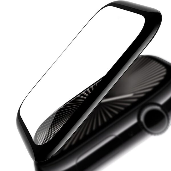Szkło hybrydowe 5D niewidoczne na cały ekran do Apple Watch Series 10 - 42 mm (5)
