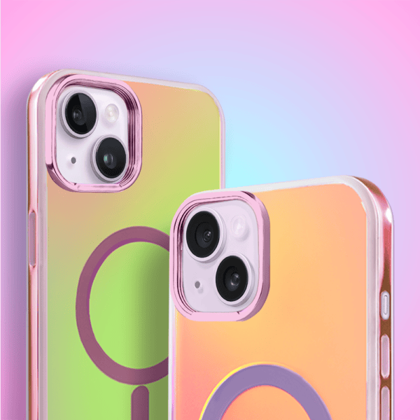 Zapasowa ramka aparatu do etui Miami Vibe iPhone 14, różowe (3)