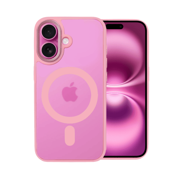 Etui do iPhone 16 Color Flush Frame z MagSafe, różowe (7)