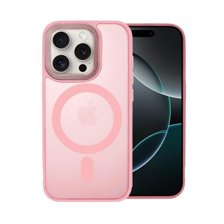 Etui do iPhone 16 Pro Max Color Flush Frame z MagSafe, różowe (7)