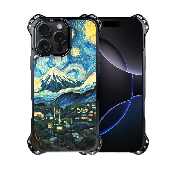 Etui do iPhone 16 Pro Max, DropGuard Ultra z MagSafe, Van Gogh, gwieździsta noc (2)