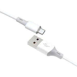 Biały kabel USB Typ C