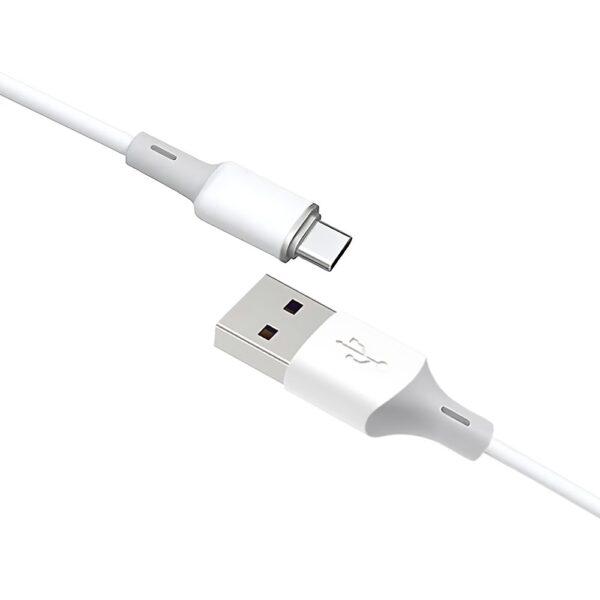 Kabel USB - USB Typ C, do iPhone 1516, tableta, laptopa, 120W, szybkie ładowanie, 1 metr, biały (2)