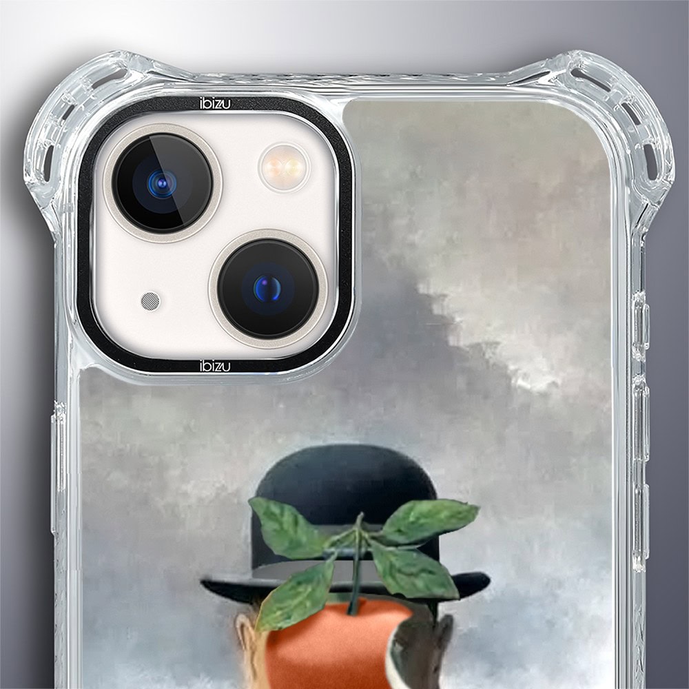 Etui do iPhone 13, Ibizu DropGuard Ultra z MagSafe, Rene Magritte, syn człowieczy (8)