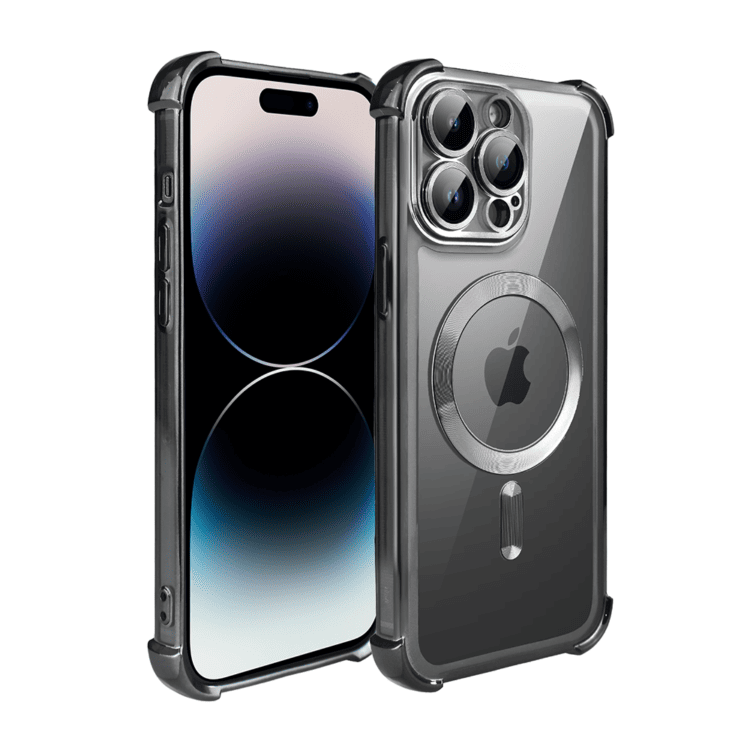 Etui do iPhone 14 Pro MagSafe Luxury Anti-Shock Lens Protect, czarne (3)