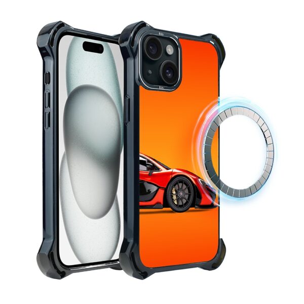 Etui do iPhone 15 Plus IBIZU DropGuard Ultra z MagSafe, TechDrive, P1