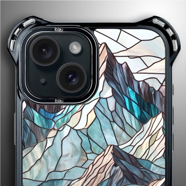 Etui do iPhone 15 Plus, Ibizu DropGuard Ultra z MagSafe, Barwy Szkła, górski potok (7)
