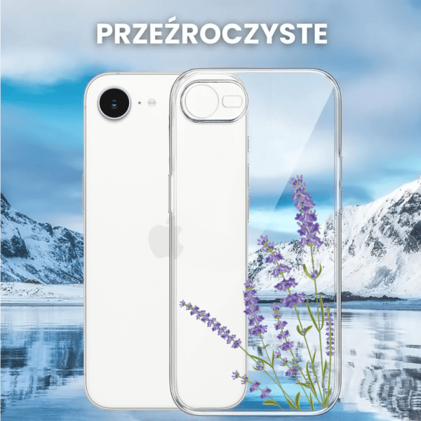 Etui do iPhone 16e, lawenda (1)
