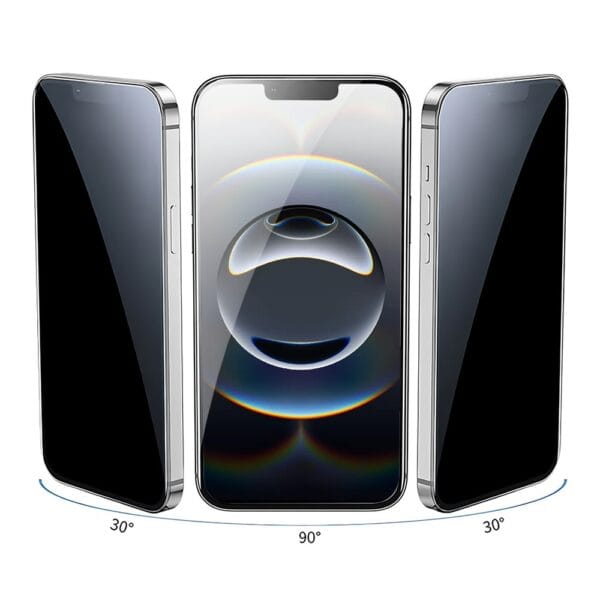Szkło hartowane 5D z filtrem przyciemniającym Privacy do iPhone 16e (3)