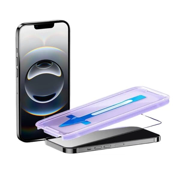 Szkło hartowane na ekran 9H do iPhone 16e z aplikatorem (1)