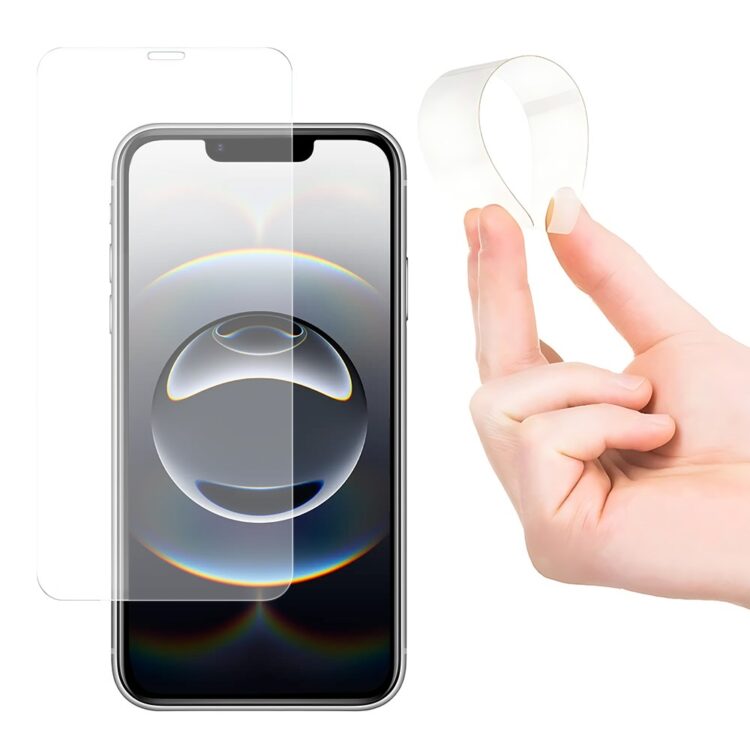 Szkło hybrydowe z powłoką polimerową do iPhone 16e (2)