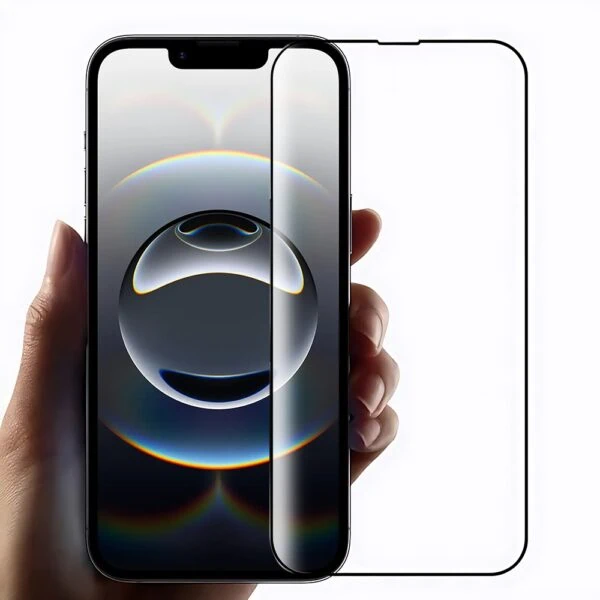 Szkło najtrwalsze kompozytowe z powłoką ceramiczną na cały ekran 5D z ramką do iPhone 16e (4)