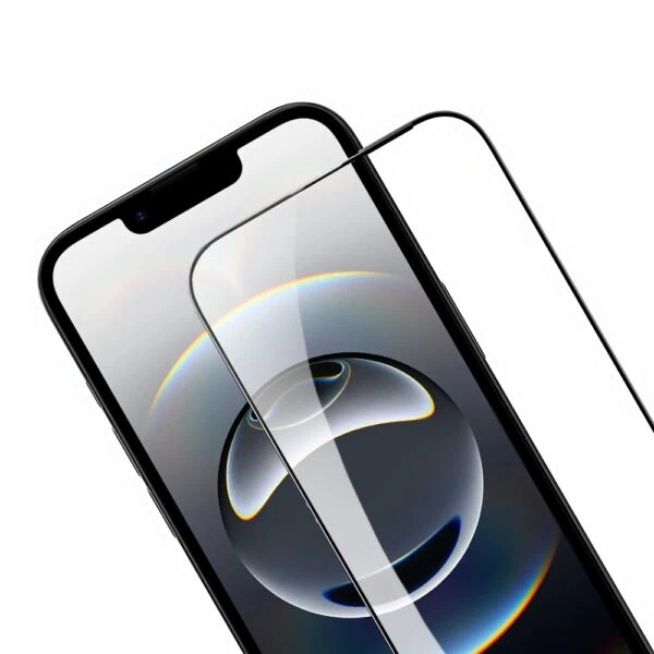 Szkło najtrwalsze kompozytowe z powłoką ceramiczną na cały ekran 5D z ramką do iPhone 16e (5)