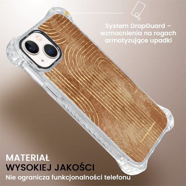 Etui do iPhone 13, Ibizu DropGuard Ultra z MagSafe, BOHO, Geometryczne linie (6)