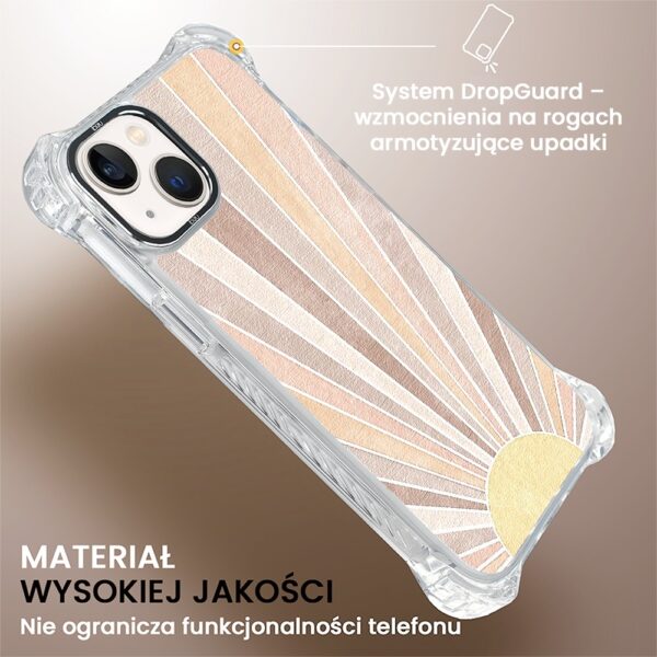 Etui do iPhone 13, Ibizu DropGuard Ultra z MagSafe, Boho, Wschód słońca (6)