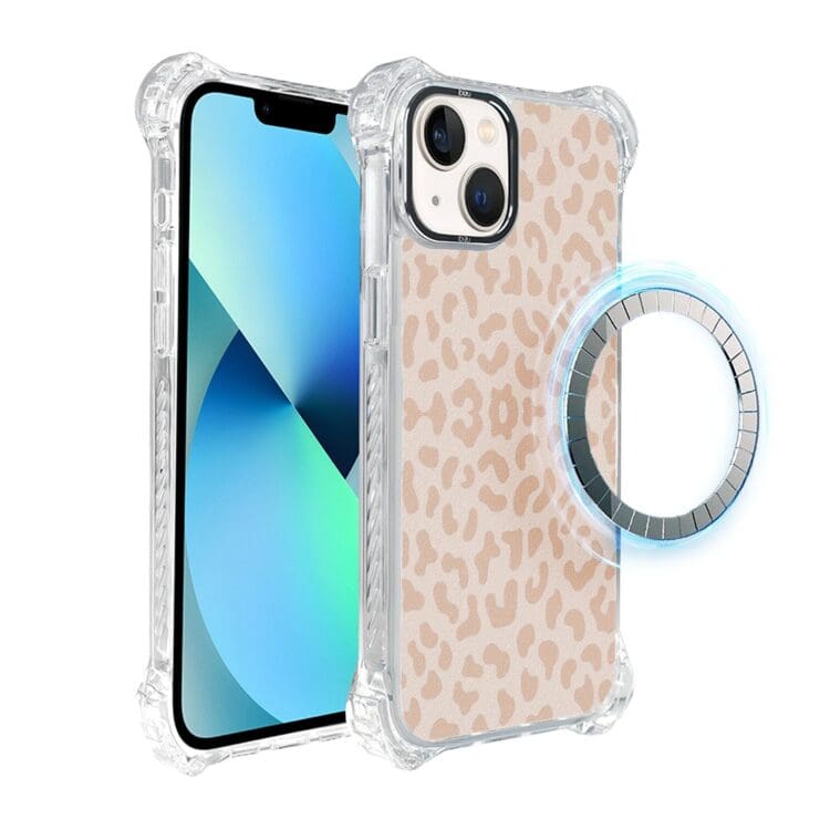 Etui do iPhone 13, Ibizu DropGuard Ultra z MagSafe, Delikatna panterka (3)